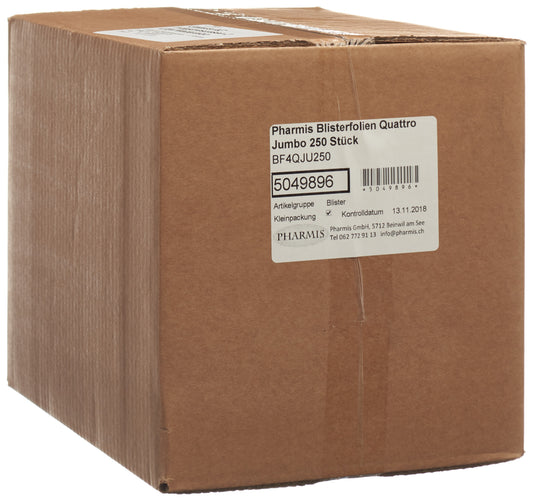 PHARMIS Blisterfolien Quattro Jumbo