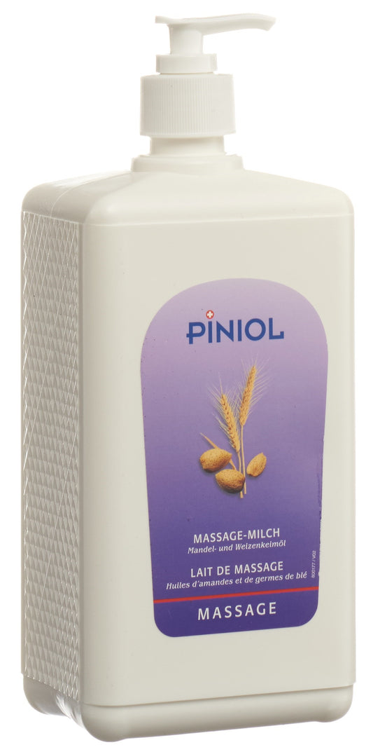 PINIOL Massagemilch m Mandel-Weizenkeimöl