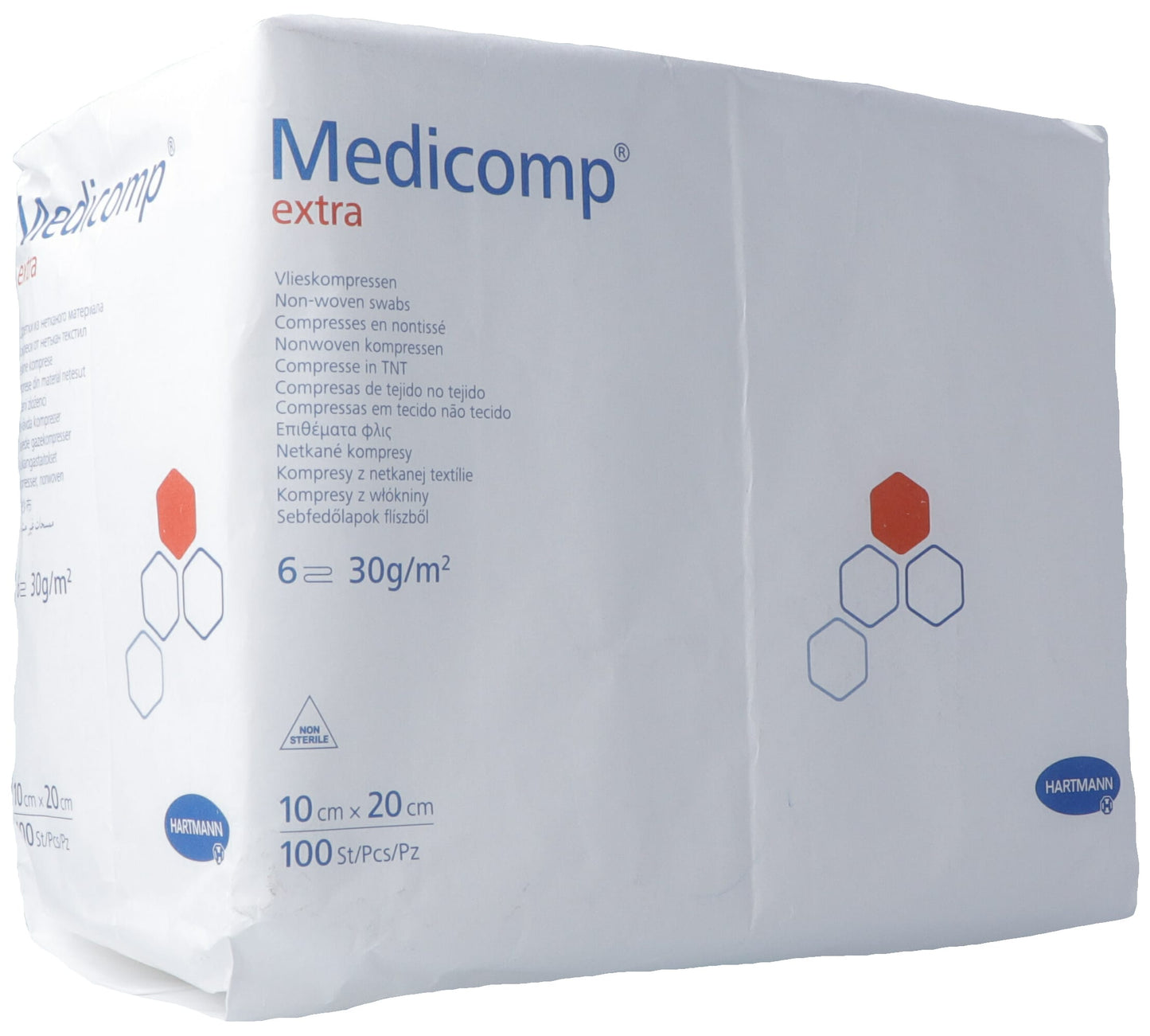 MEDICOMP Extra 6 fach S30 10x20cm unster