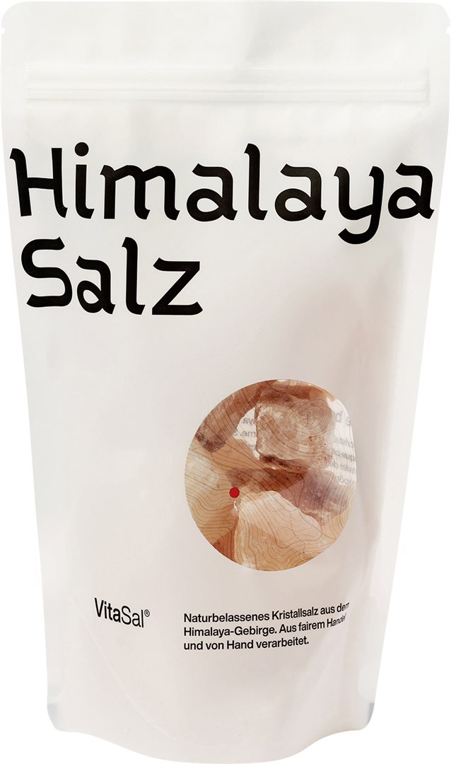 VITASAL Kristallsalz Himalaya Brocken PE