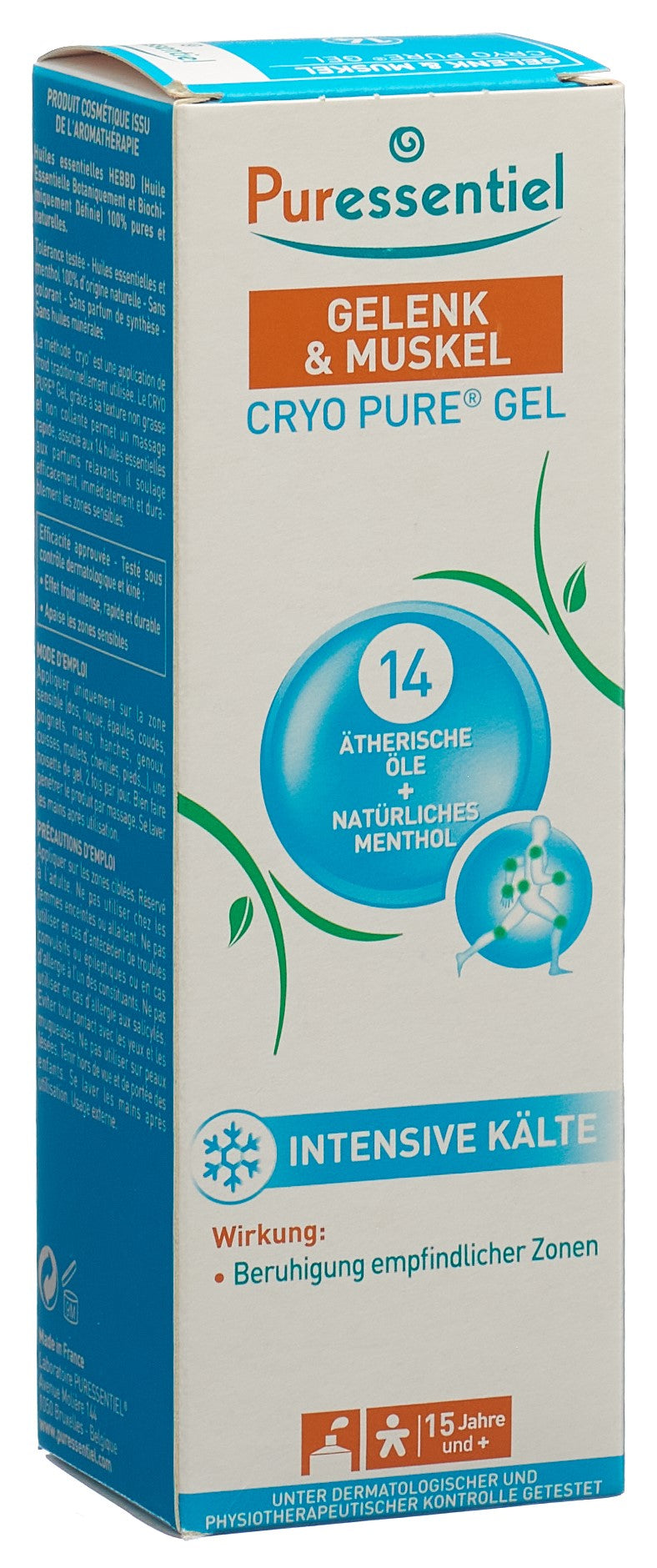 PURESSENTIEL Cryo Pure Gel Gelenke&Muskel