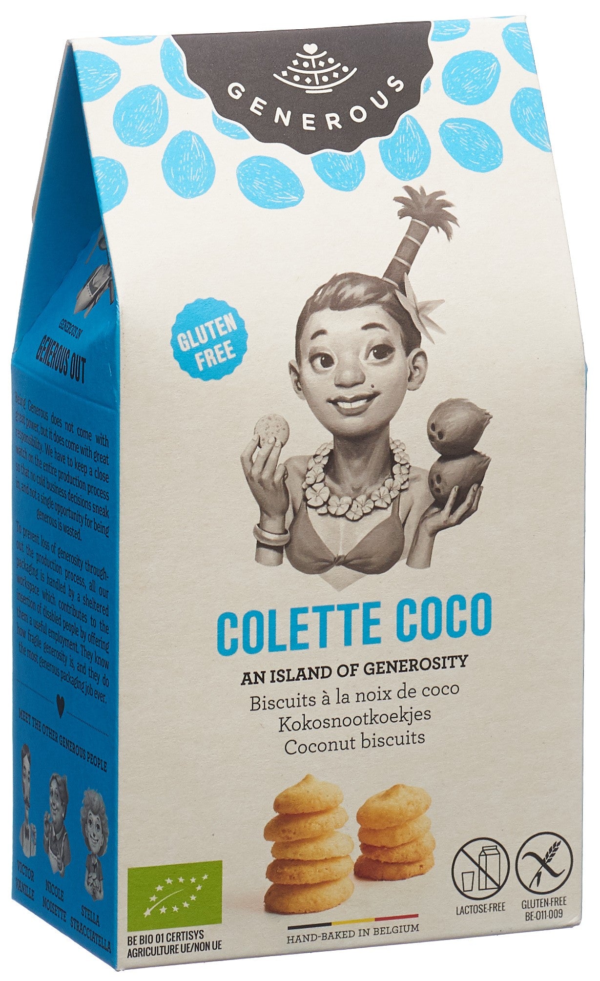 GENEROUS Colette Coco Biscuit glutenfr