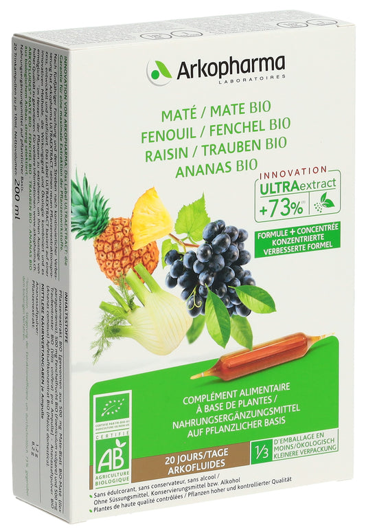 ARKOFLUIDE Ananas Mate Fench Weintr Bio