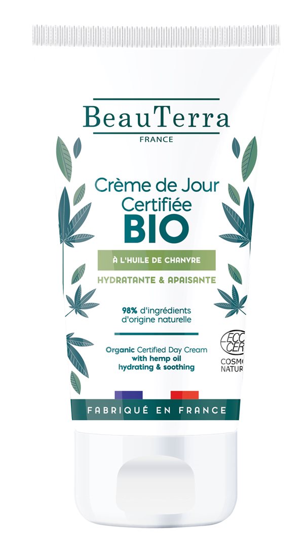 BEAUTERRA Tagescreme Hanf Aloe Vera Bio