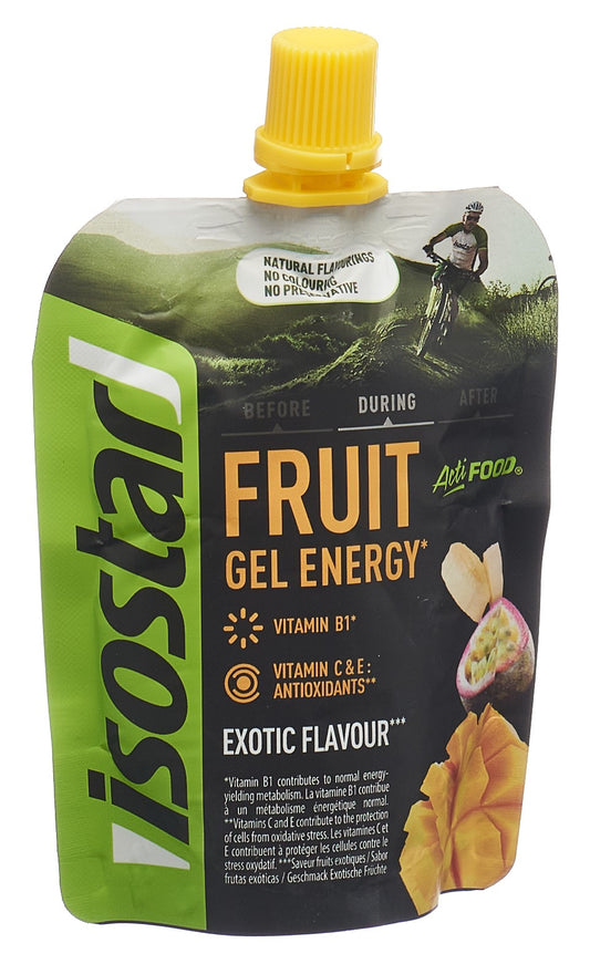 ISOSTAR Actifood Energiekonz Gel Exotic