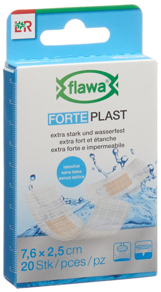 FLAWA Forte Plast 2.5x7.6cm transparent