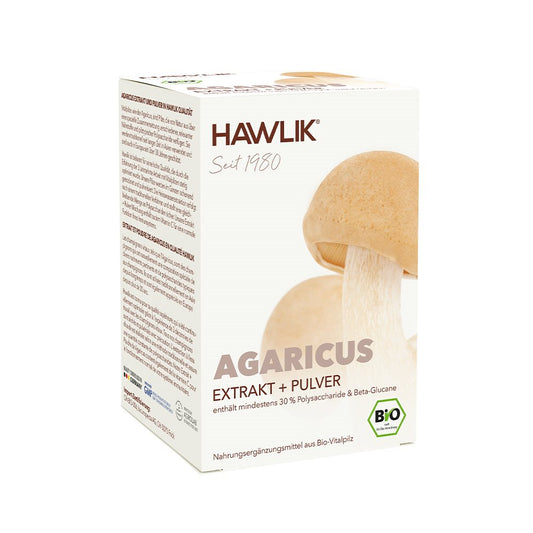 HAWLIK Agaricus Extrakt + Pulver Kaps