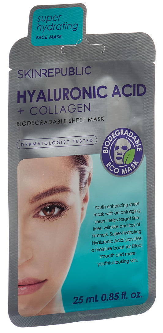 SKIN REPUBLIC Hyaluron Acid Collag Face Mask