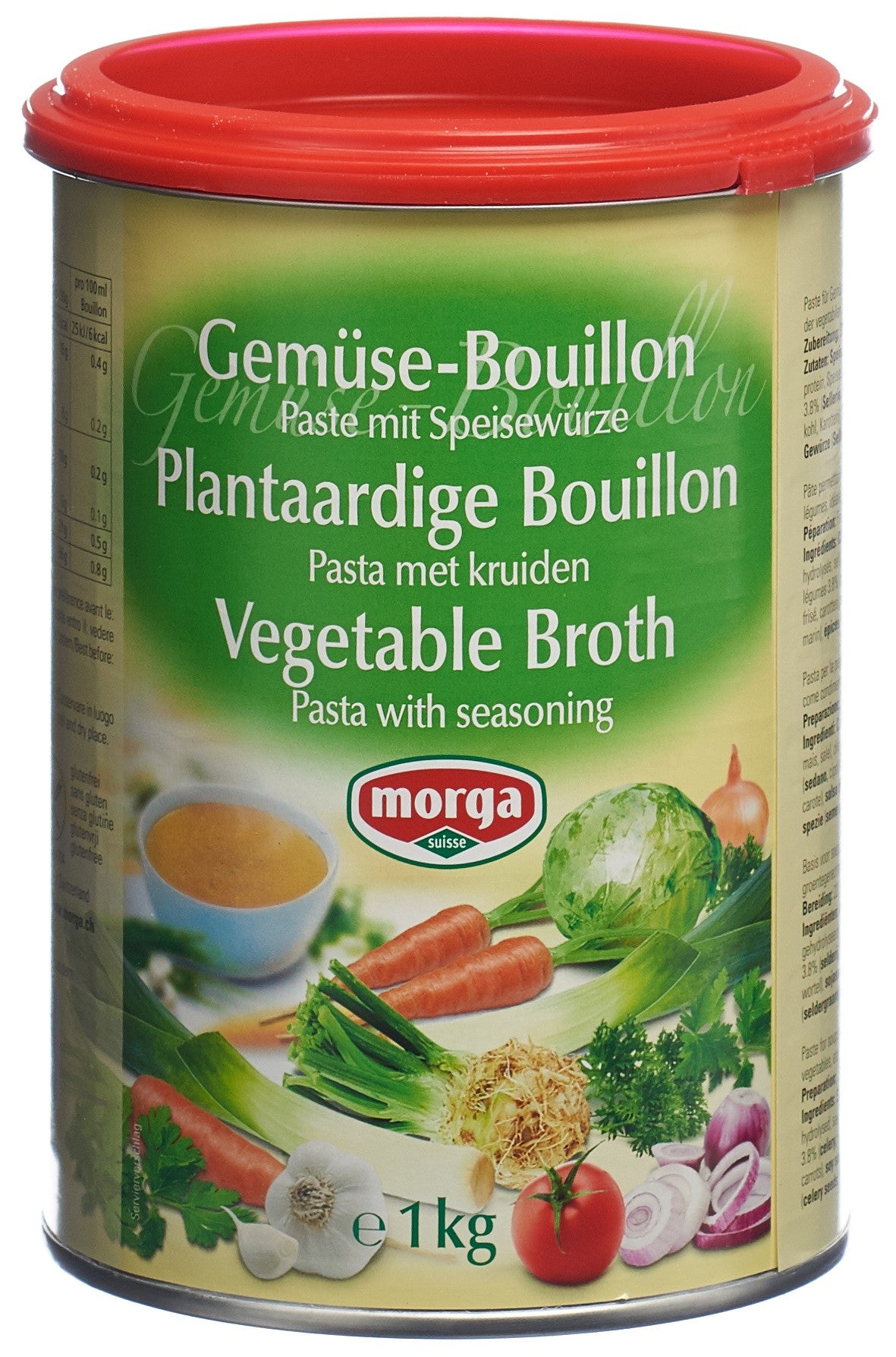 MORGA Gemüse Bouillon Paste mit Speisewürze