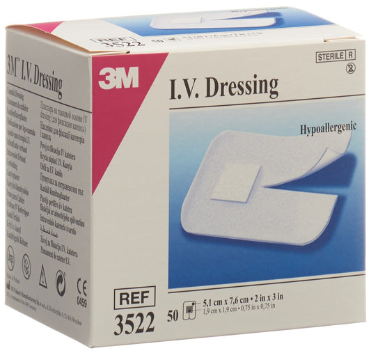 3M MEDIPORE IV Kanülenfixation 5.1x7.6cm st