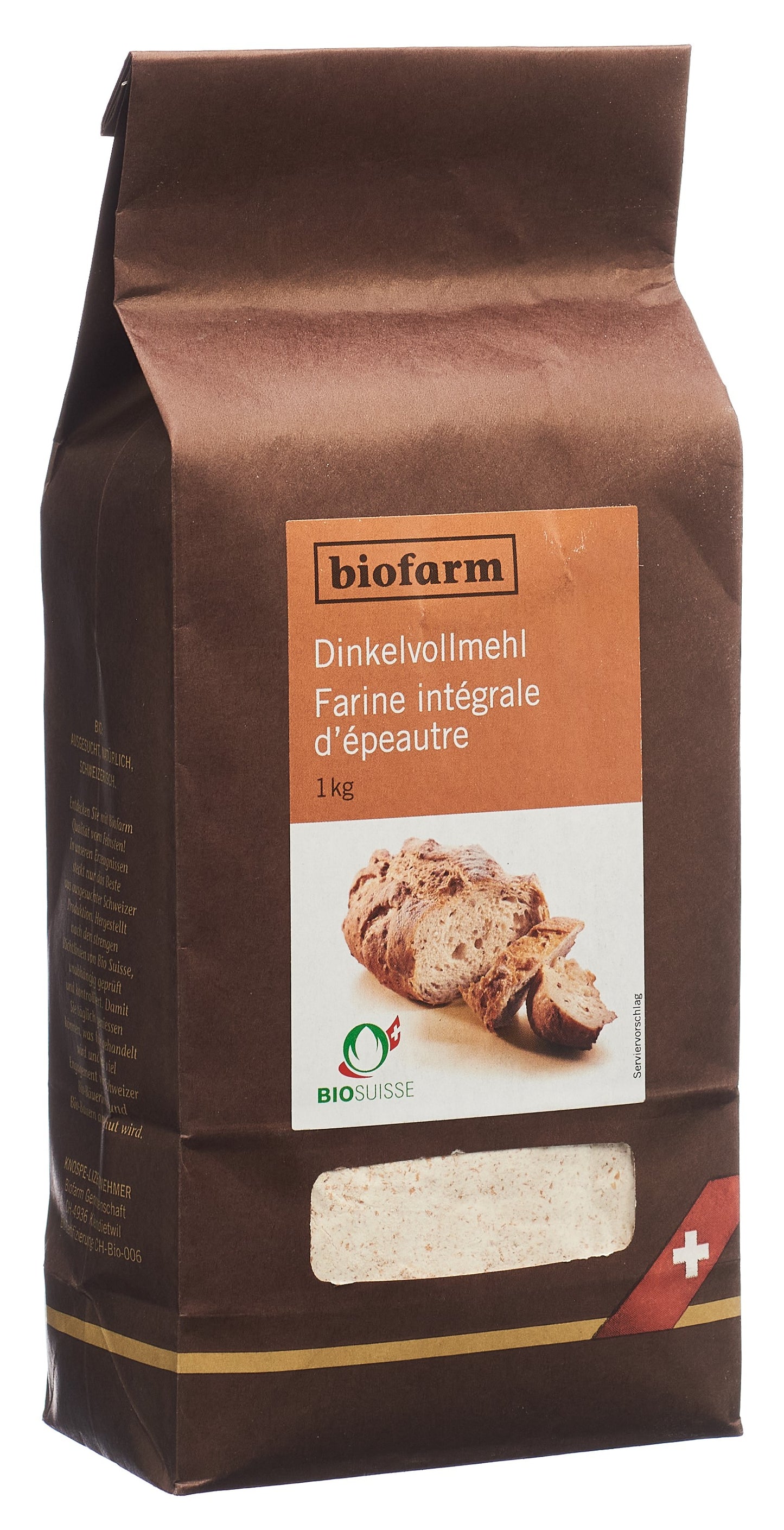 BIOFARM Dinkel Vollmehl Knospe