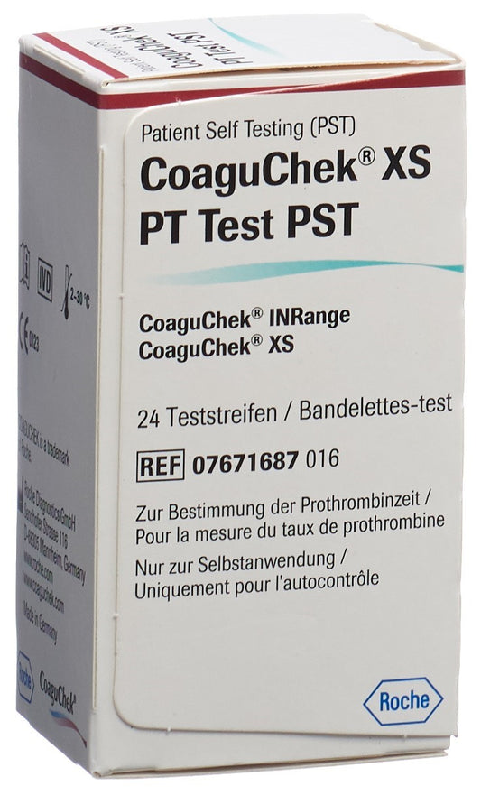 COAGUCHEK XS PT PST de/it/nl/fr
