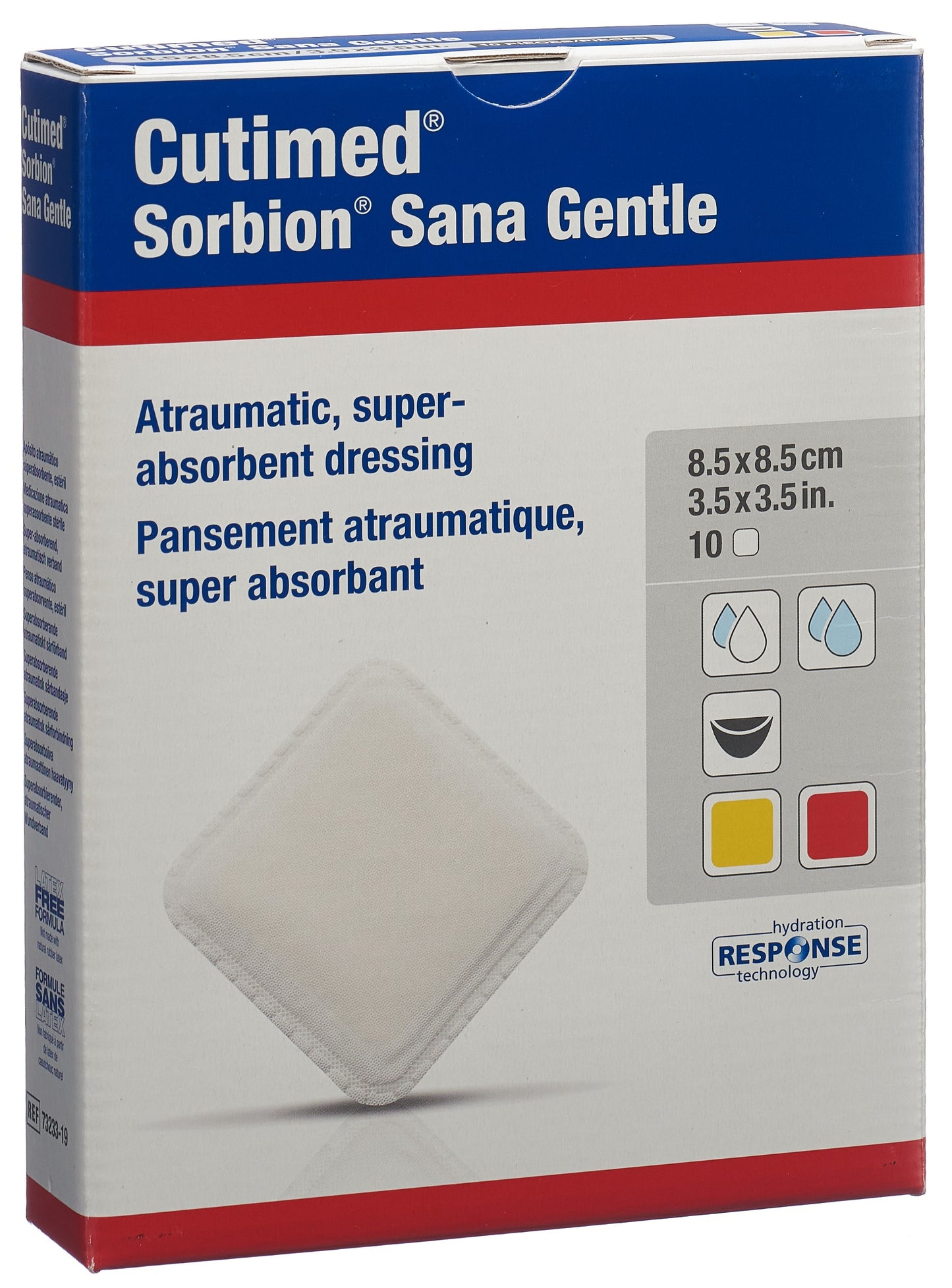 CUTIMED Sorbion Sana Gentle 8.5x8.5cm