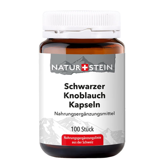 NATURSTEIN Schwarzer Knoblauch Kaps