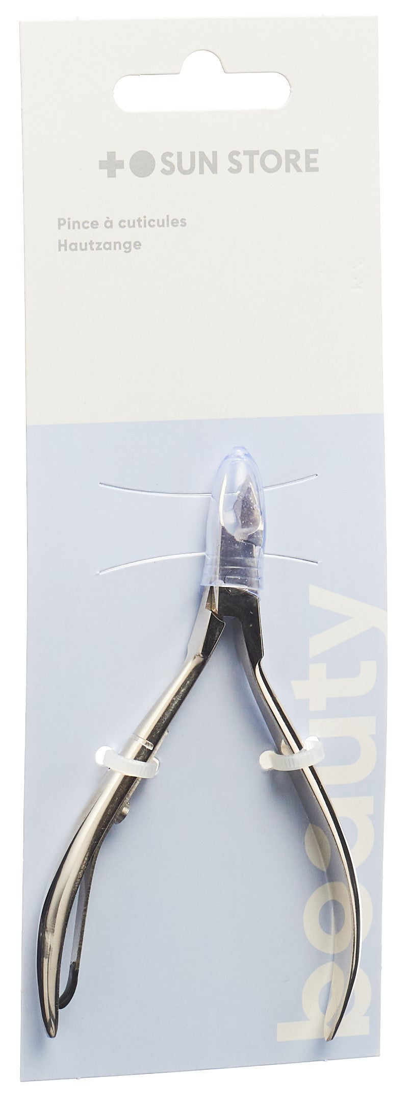 SUN STORE Beauty Hautzange 10cm vernickelt