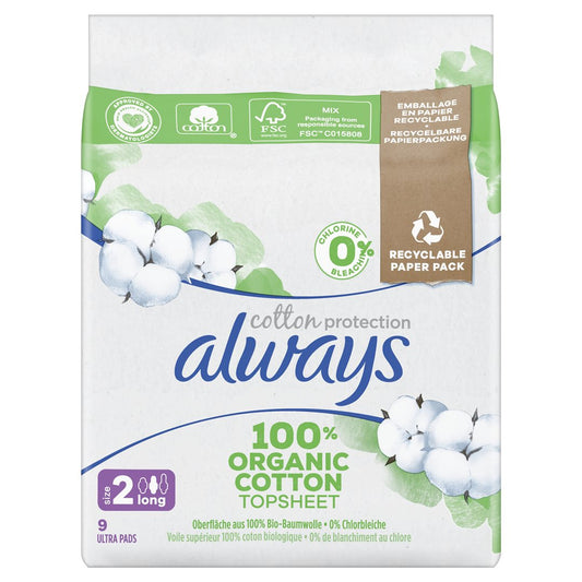 ALWAYS Ultra Binde Cot Protect Long Flügel