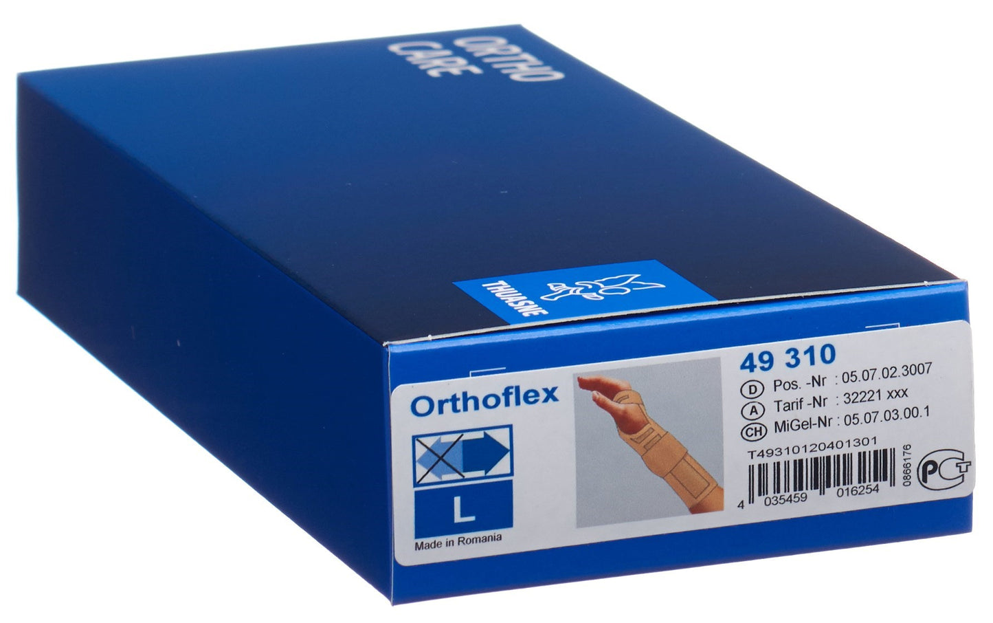 THUASNE Orthoflex Handgelenkband M 21cm rechts hf