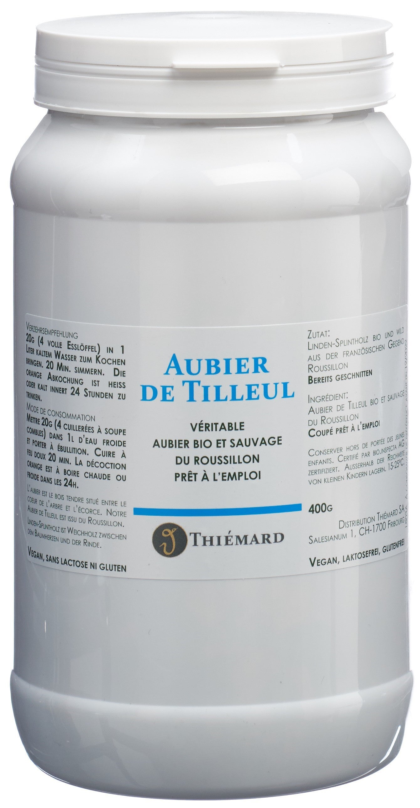 THIEMARD Aubier Tilleul Bio-Sauva Roussillon