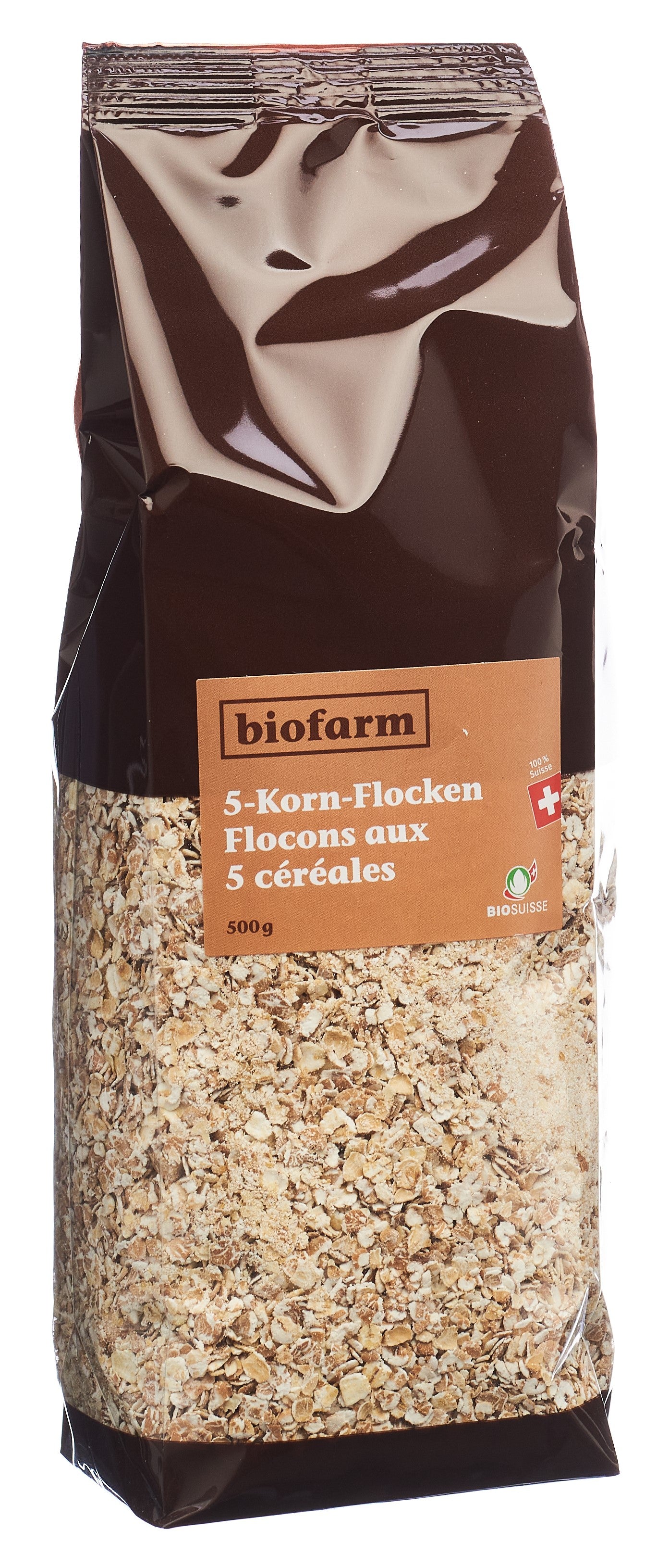 BIOFARM 5 Korn Flocken Knospe