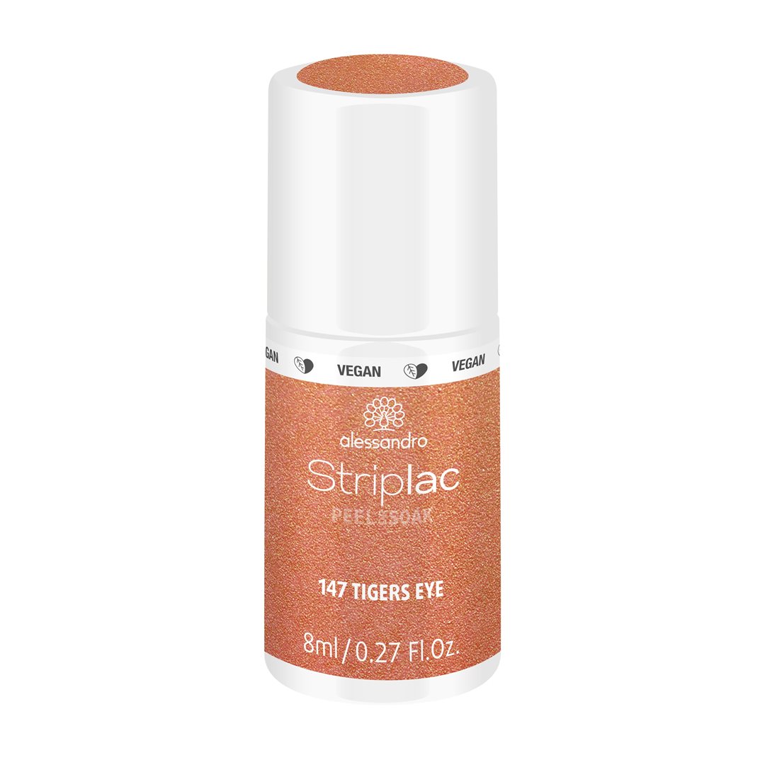 ALESSAN Striplac 2 0 Peel or Soak Tiger's Eye