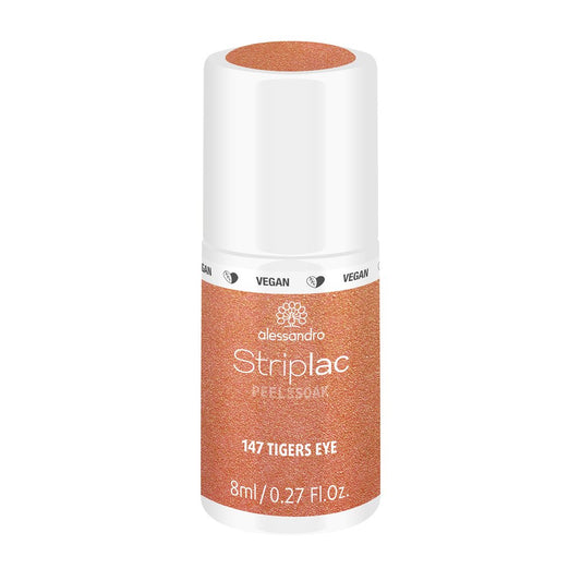 ALESSAN Striplac 2 0 Peel or Soak Tiger's Eye