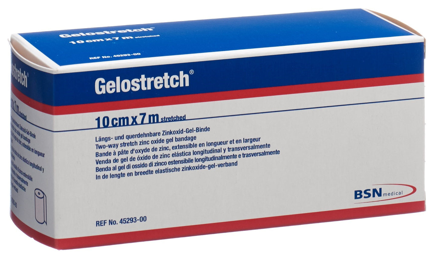 GELOSTRETCH Zinkgelbinde 7mx10cm