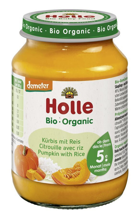 HOLLE Kürbis mit Reis