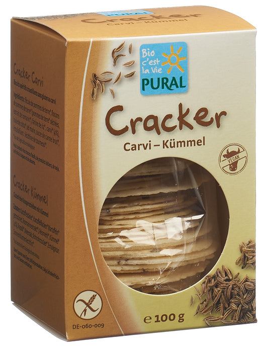 PURAL Cräcker Kümmel glutenfrei