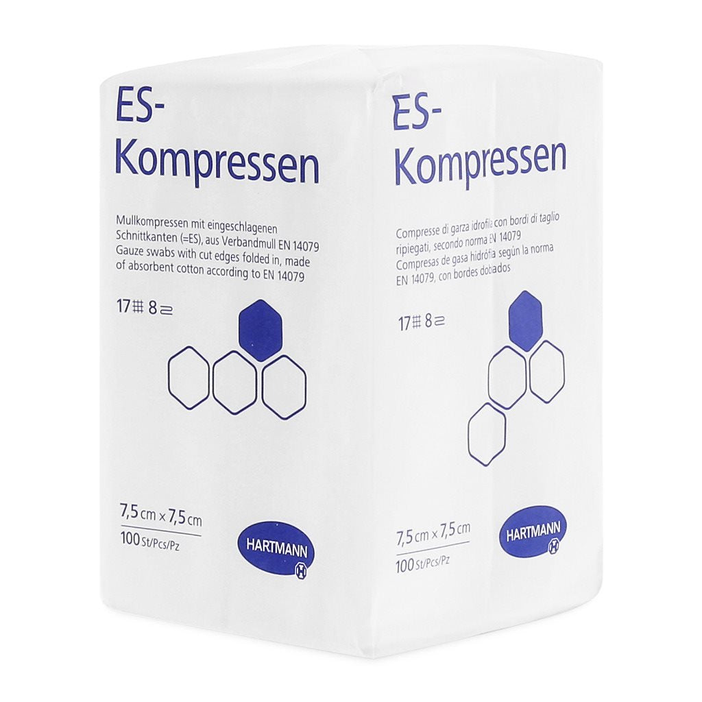 HARTMANN ES-Kompressen 12fach 7.5x7.5cm