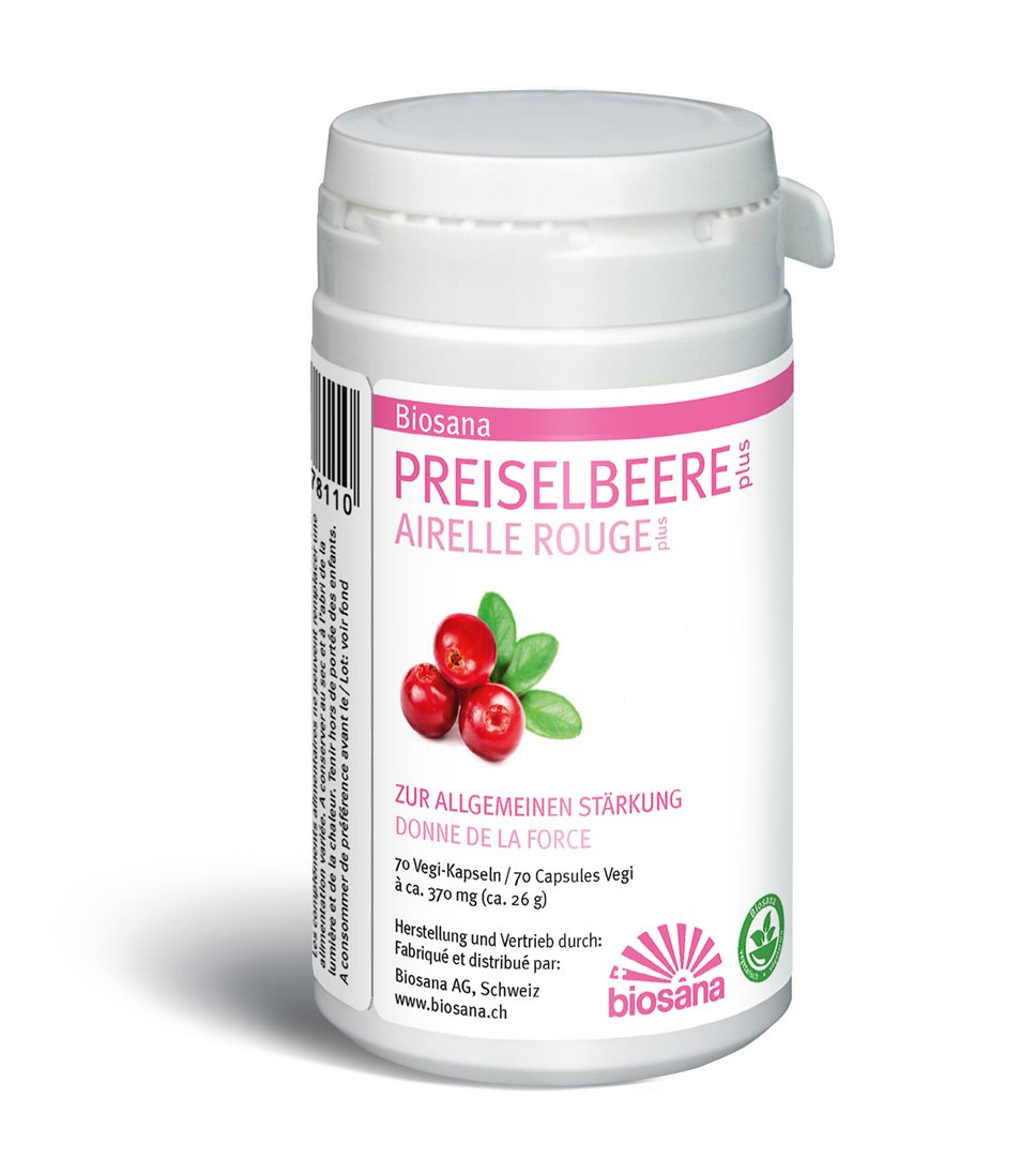 BIOSANA Preiselbeer plus Kaps