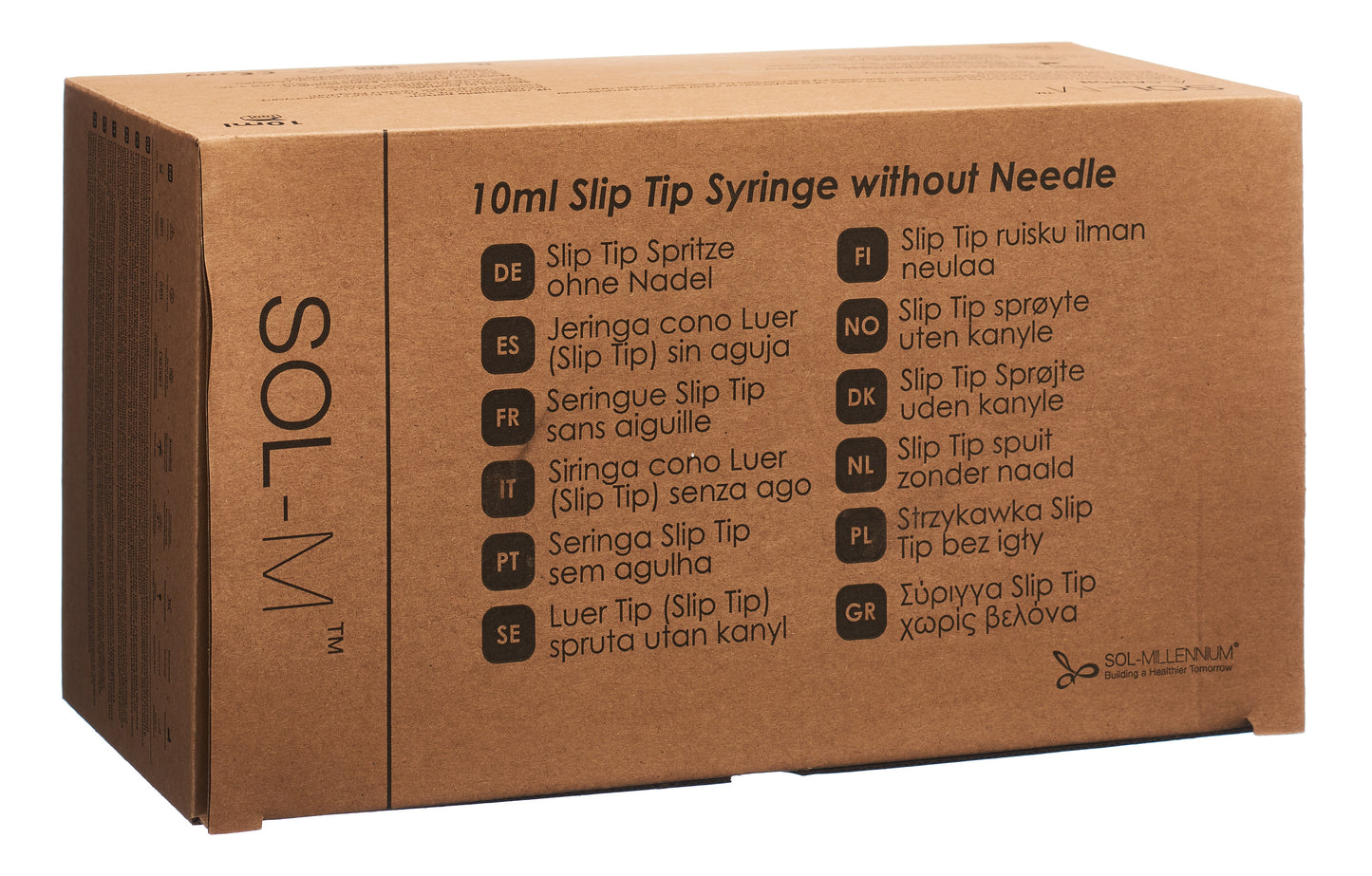 SOL-M Einwegspritze 10ml SlipTip