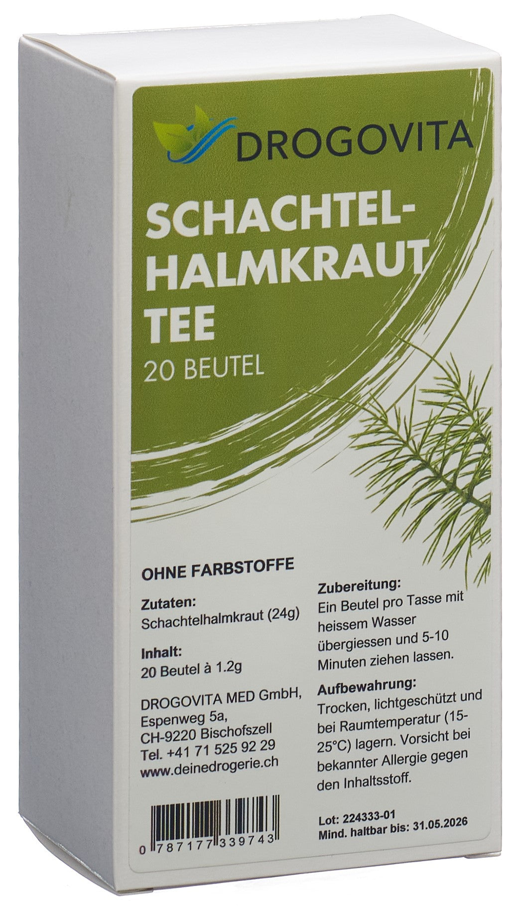 DROGOVITA Schachtelhalm Tee