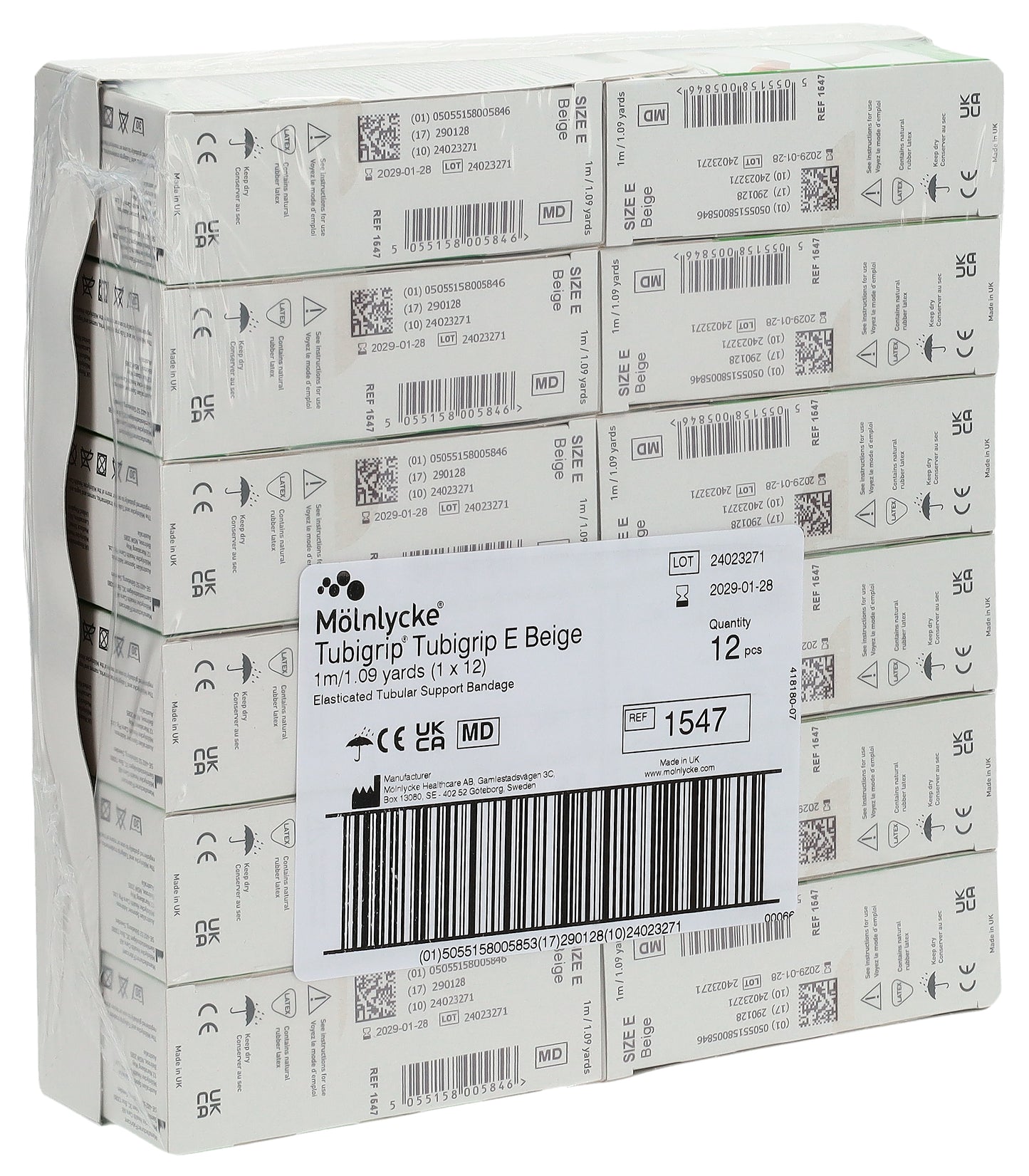 TUBIGRIP Schlauchbandage E 1mx8.75cm bei