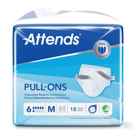 ATTENDS Pull Ons 6 M