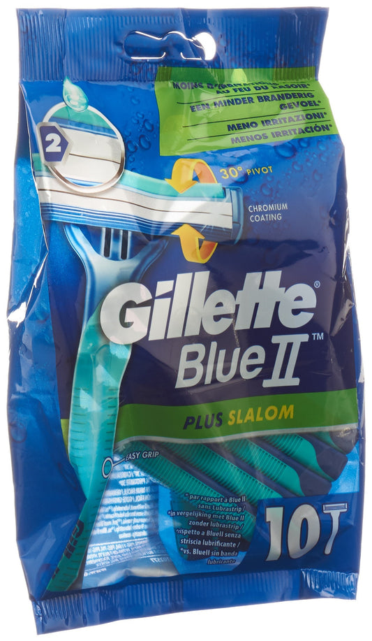 GILLETTE Blue II Plus Slalom Einwegrasierer