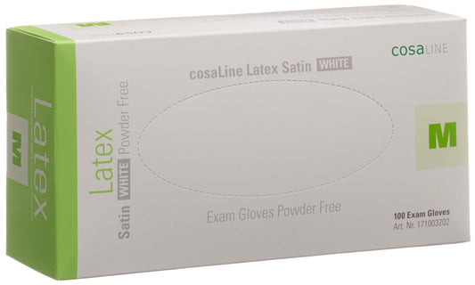 COSALINE UHS M Latex Sat weiss puderf