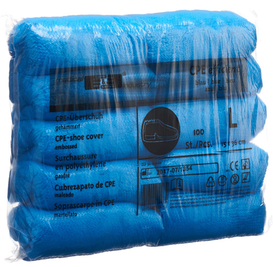GRIBI Überschuhe PVC blau