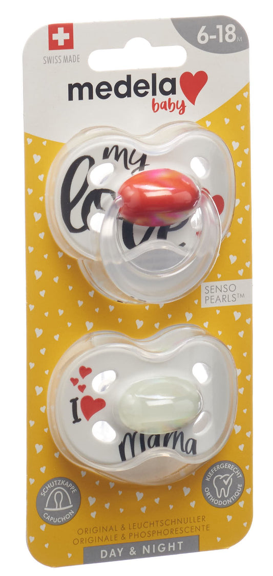 MEDELA Baby Nuggi Day&Night 6-18 Sig Love