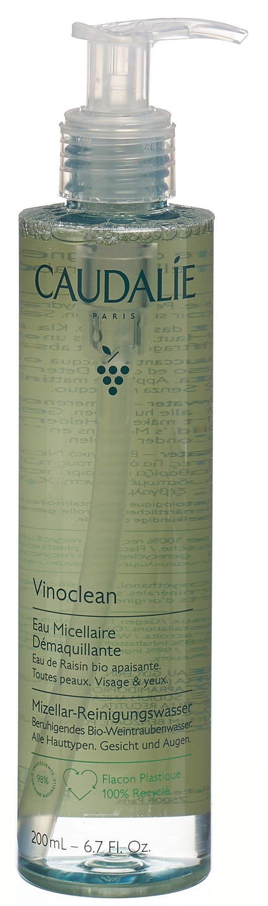 CAUDALIE DEMAQUILL Vinoclean Eau Micell