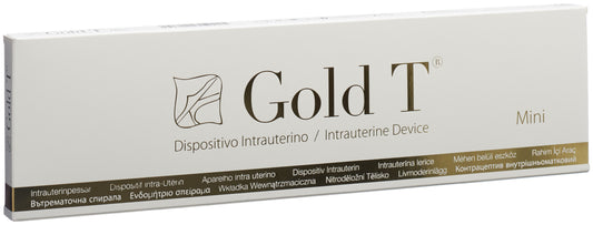 GOLD T Intrauterinpessar Mini