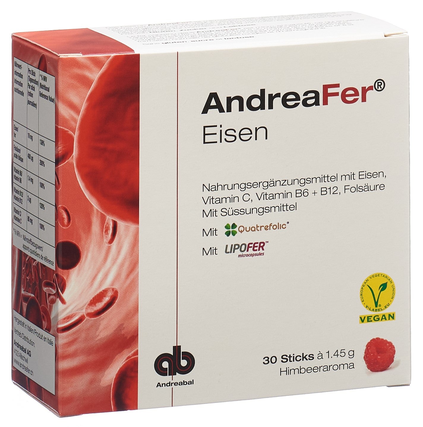 ANDREAFER Eisen Sticks
