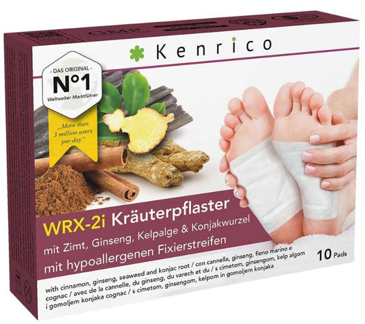 KENRICO Kräuterpflaster Zimt Gins Kelp Konj