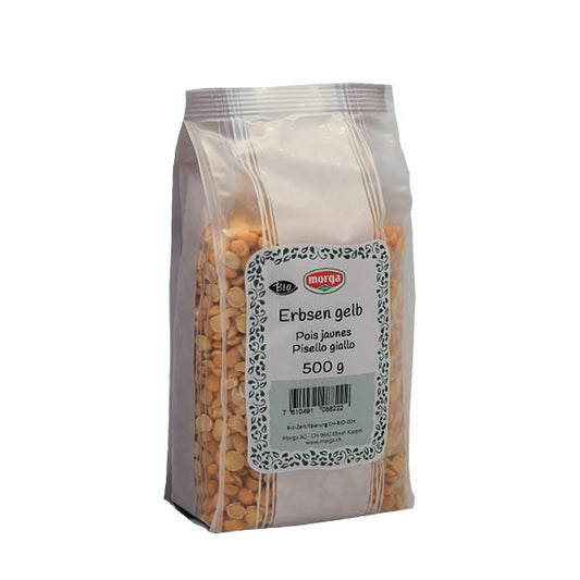 MORGA Erbsen gelb Bio