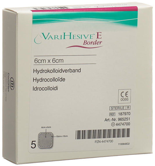 VARIHESIVE E BORDER Verband 6x6/10x10cm