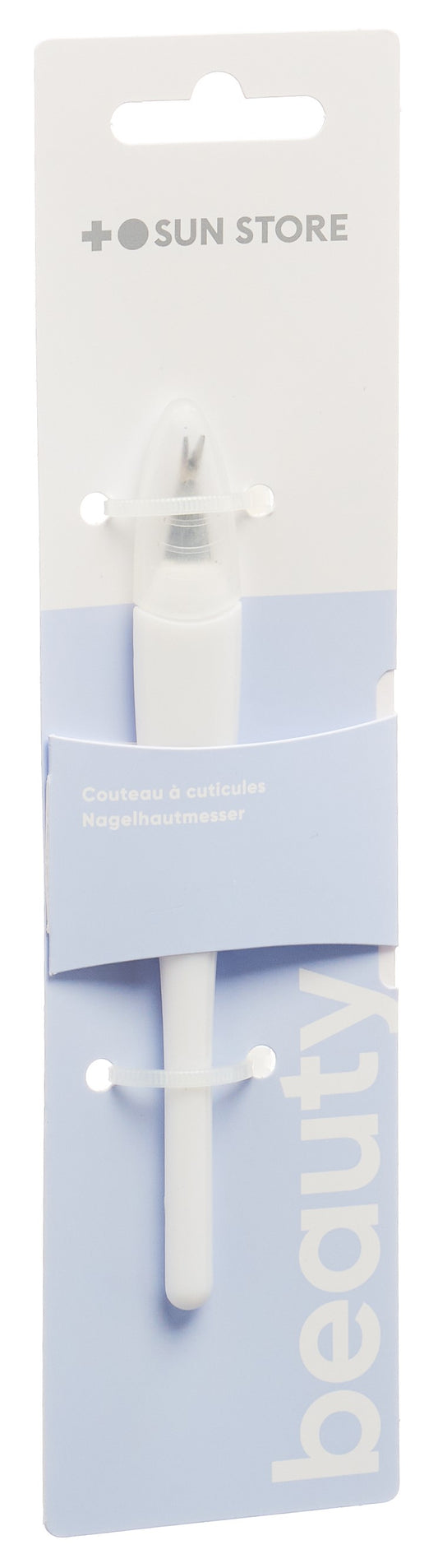SUN STORE Beauty Nagelhautmesser weiss