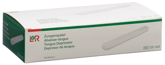 L+R Zungenspatel Holz unsteril