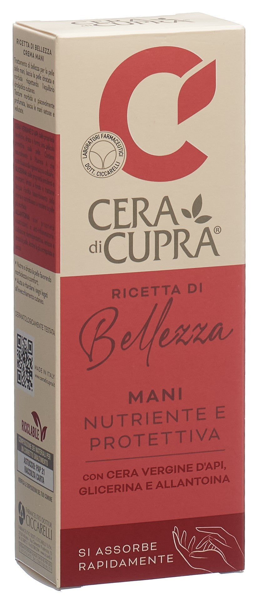 CERA DI CUPRA crema mani