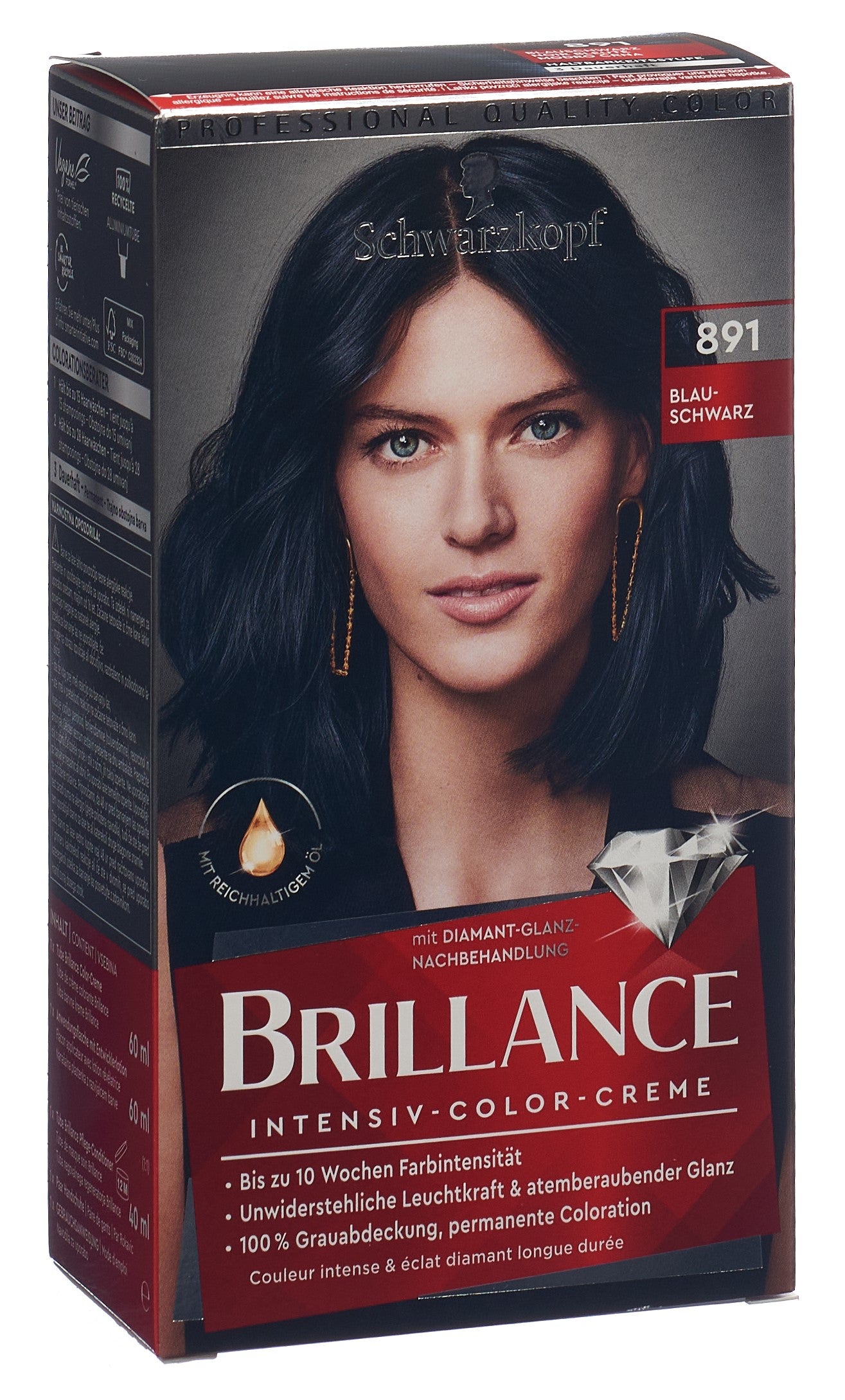 BRILLANCE 891 Blauschwarz