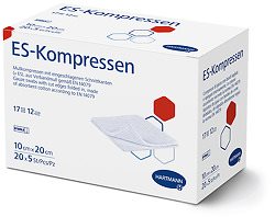 HARTMANN ES-Kompresse 10x20cm 12f st
