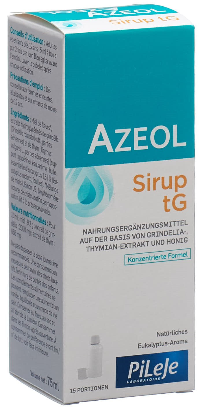 AZEOL tG Sirup nat Eukalyptus Aroma